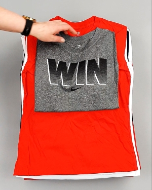 Фотография  565 - Футболки детские NIKE WIN CAN 084#5 кг, ЛОТ №7956 оптом в Барнауле и Алтайском крае